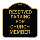 Parking Reserved for Church Member