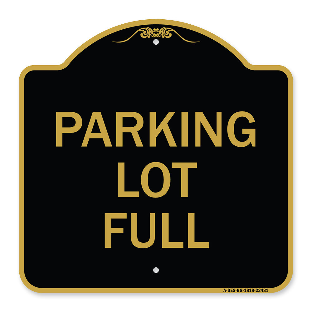 Parking Lot Full