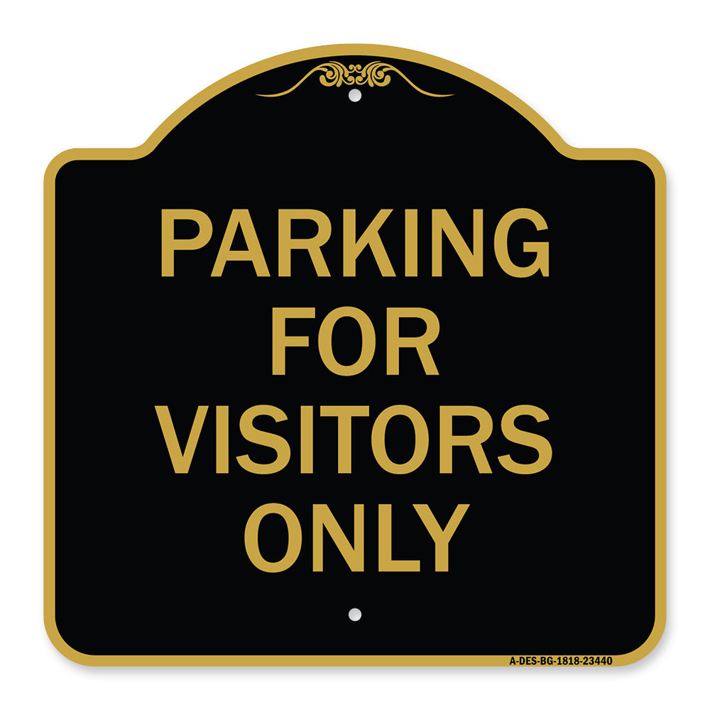 Parking for Visitors Only
