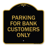 Parking for Bank Customers Only