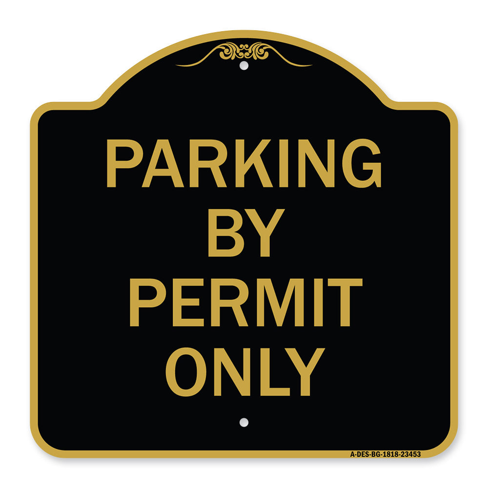 Parking by Permit Only