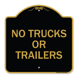 No Trucks or Trailers