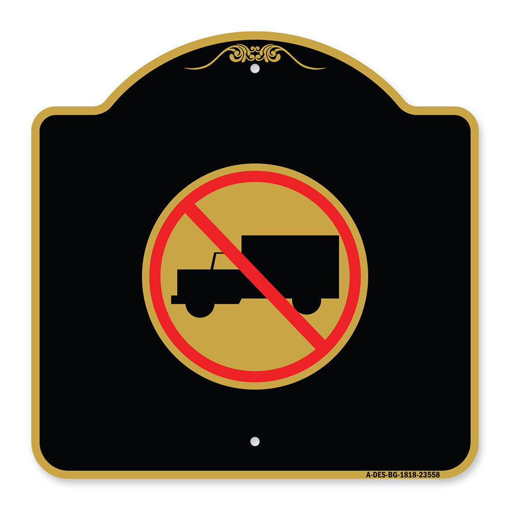 No Truck Symbol