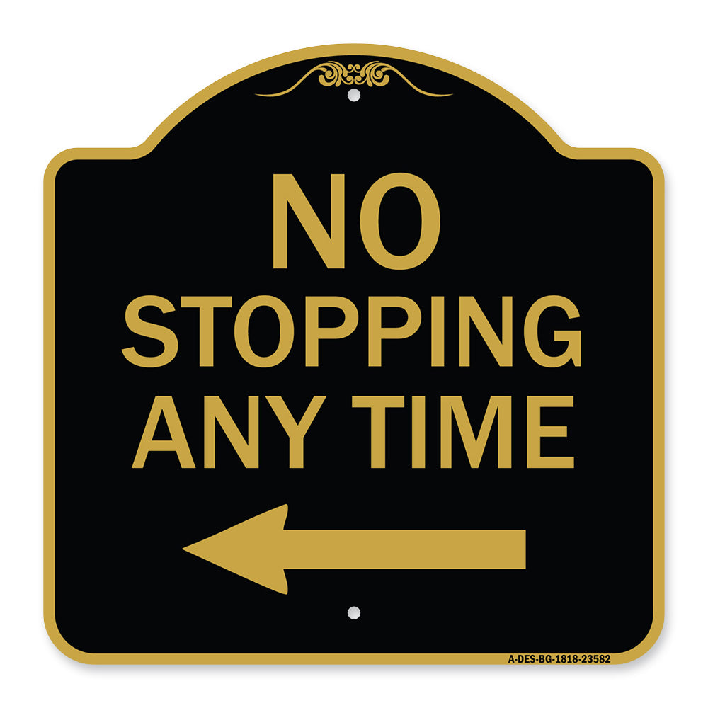 No Stopping Anytime with Arrow