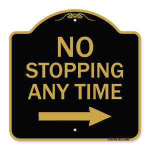 No Stopping Anytime with Arrow (Right)