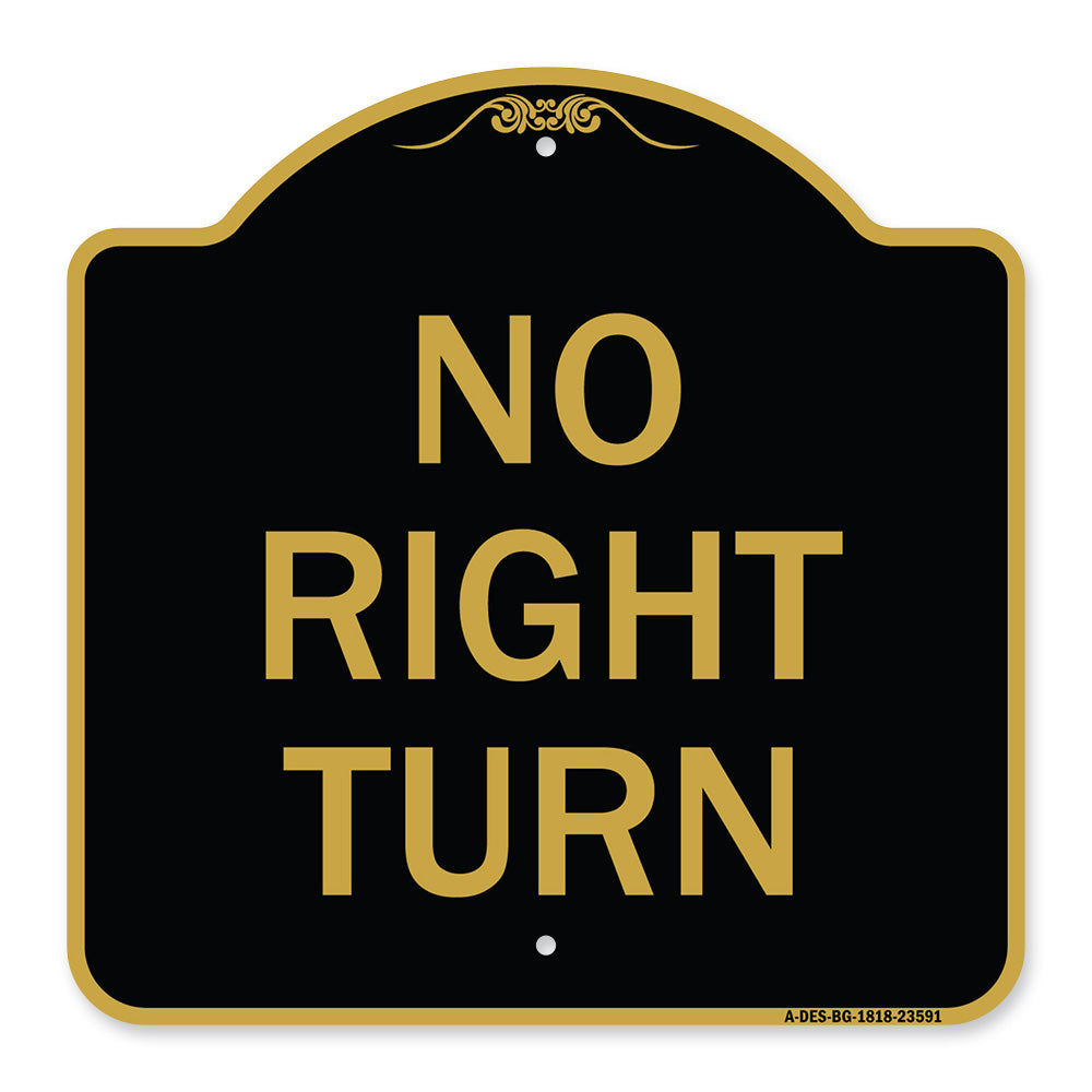 No Right Turn
