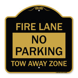 No Parking Tow-Away Zone