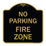 No Parking Fire Zone