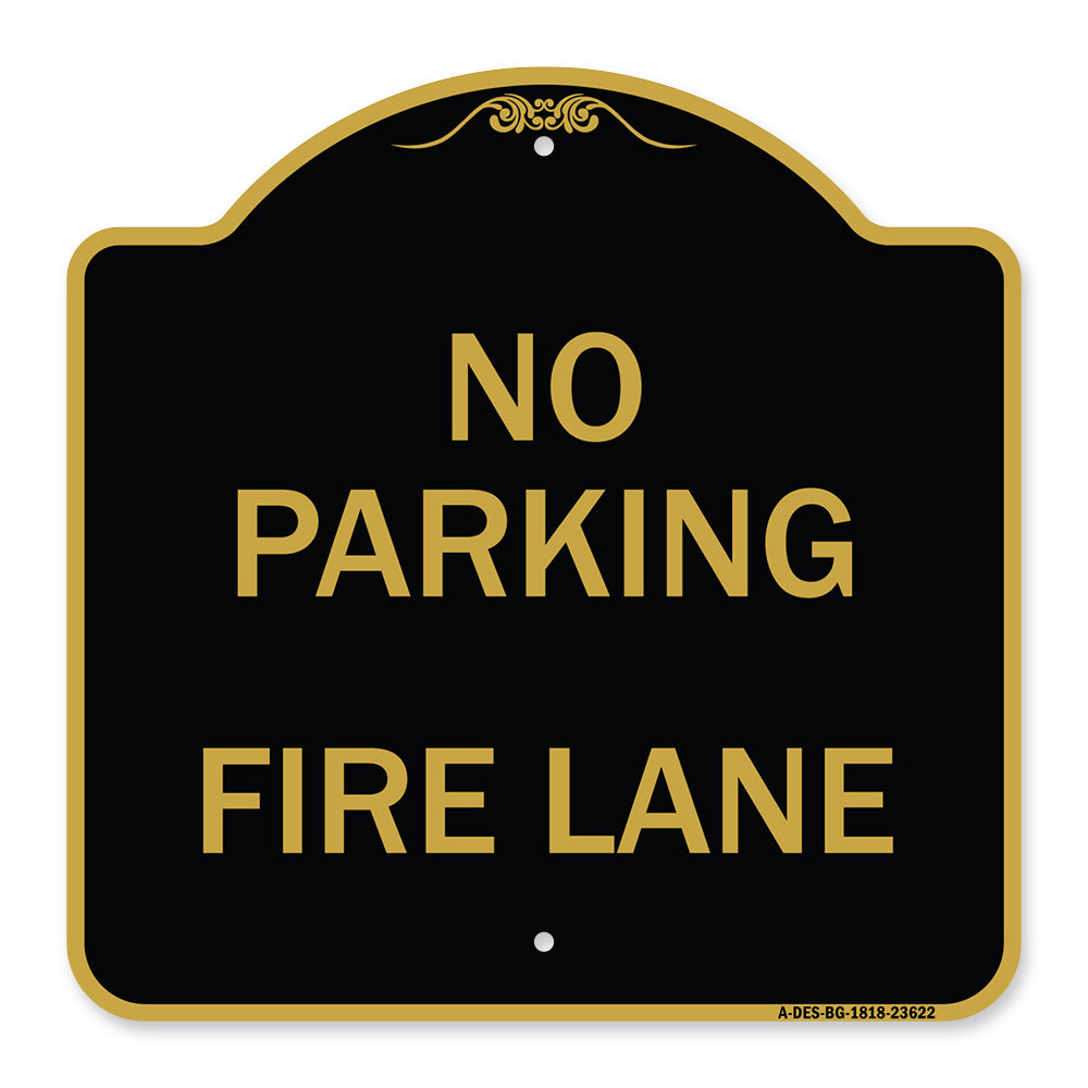 No Parking Fire Lane