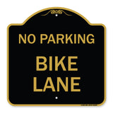 No Parking Bike Lane