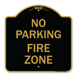 No Parking Sign No Parking Fire Zone
