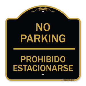 No Parking Prohibido Estacionarse