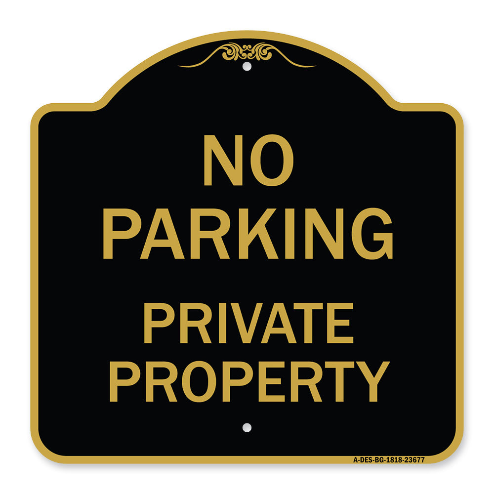 No Parking Private Property
