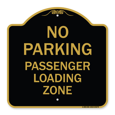 No Parking Passenger Loading Zone