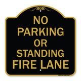 No Parking or Standing Fire Lane