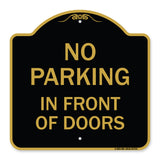 No Parking in Front of Doors
