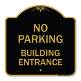 No Parking Building Entrance