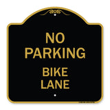 No Parking Bike Lane
