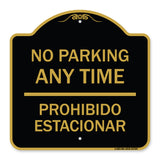 No Parking Anytime & Prohibido Estacionar