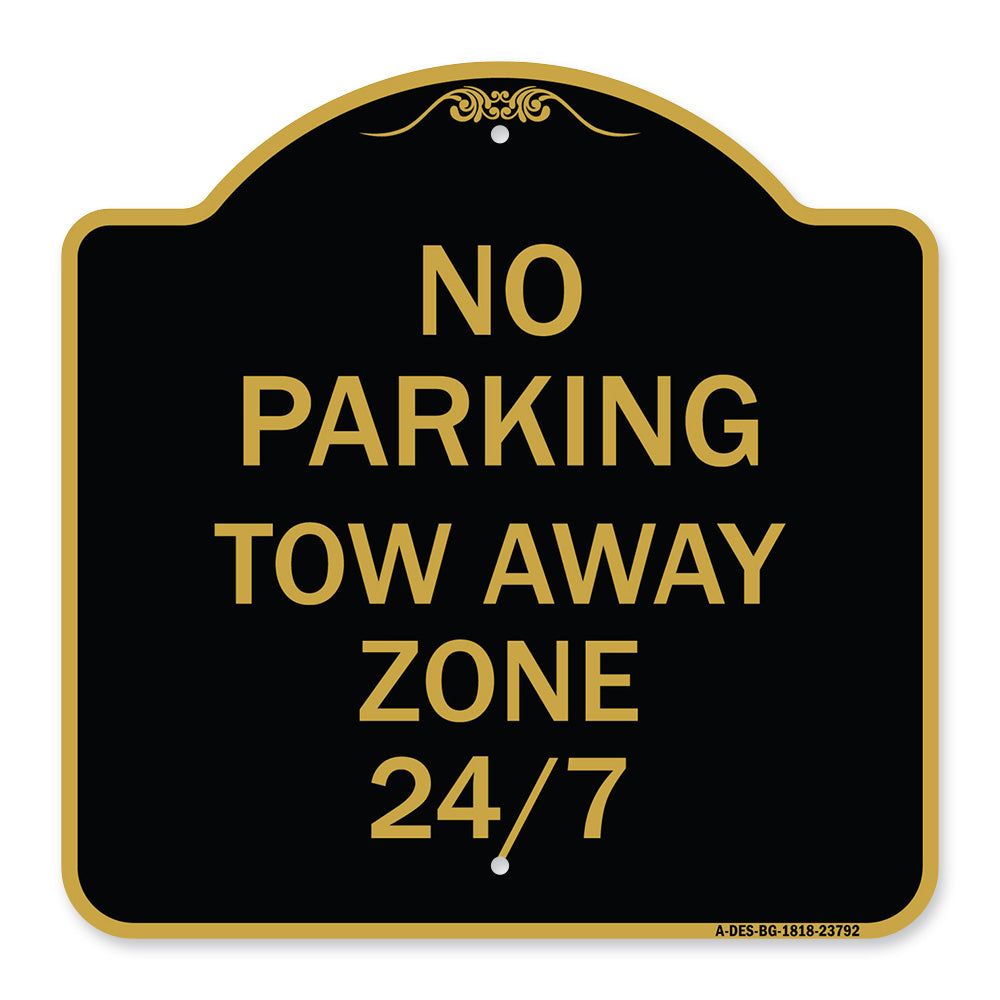 No Parking - Tow Away Zone 247