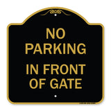 No Parking - in Front of Gate