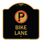 No Parking (Symbol) Bike Lane