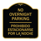 No Overnight Parking - Prohibido Estacionarse Por La Noche