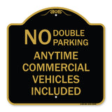 No Double Parking Anytime Commercial Vehicles Included