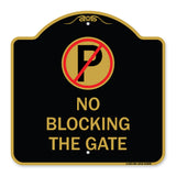 No Blocking the Gate with Graphic
