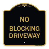 No Blocking Driveway
