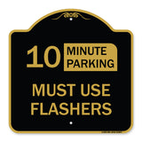 Must Use Flashers (Choose Your Limit) Minute Parking