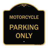 Motorcycle Parking Only