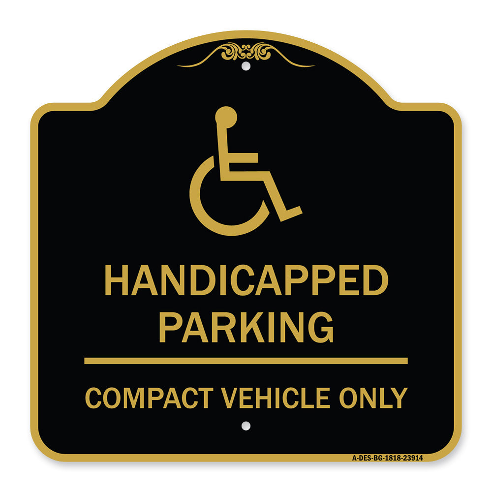 Handicapped Parking - Compact Vehicle Only