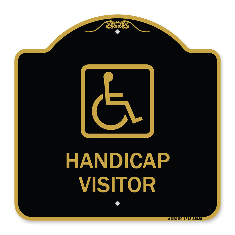 Handicap Visitor (With Graphic)