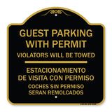 Guest Parking with Permit Violators Will Be Towed - Estacionamento De Visita Con Permiso Coches Sin Permiso Seran Remolcados