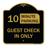 Guest Check in Only (Choose Your Limit) Minute Parking