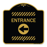 Entrance Left Arrow