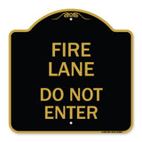 Fire Lane Do Not Enter