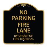Fire Lane by Order of Fire Marshal