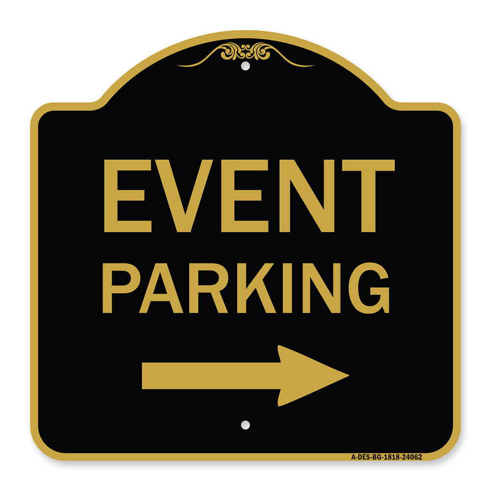Event Parking with Left Right Arrow