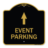 Event Parking Only (With Up Arrow)