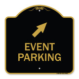 Event Parking (Up Right Arrow Symbol)