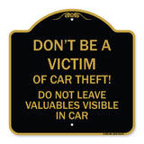 Don't Be A Victim of Car Theft! Do Not Leave Valuables Visible in Car
