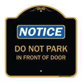 Do Not Park in Front of Door