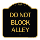 Do Not Block Alley