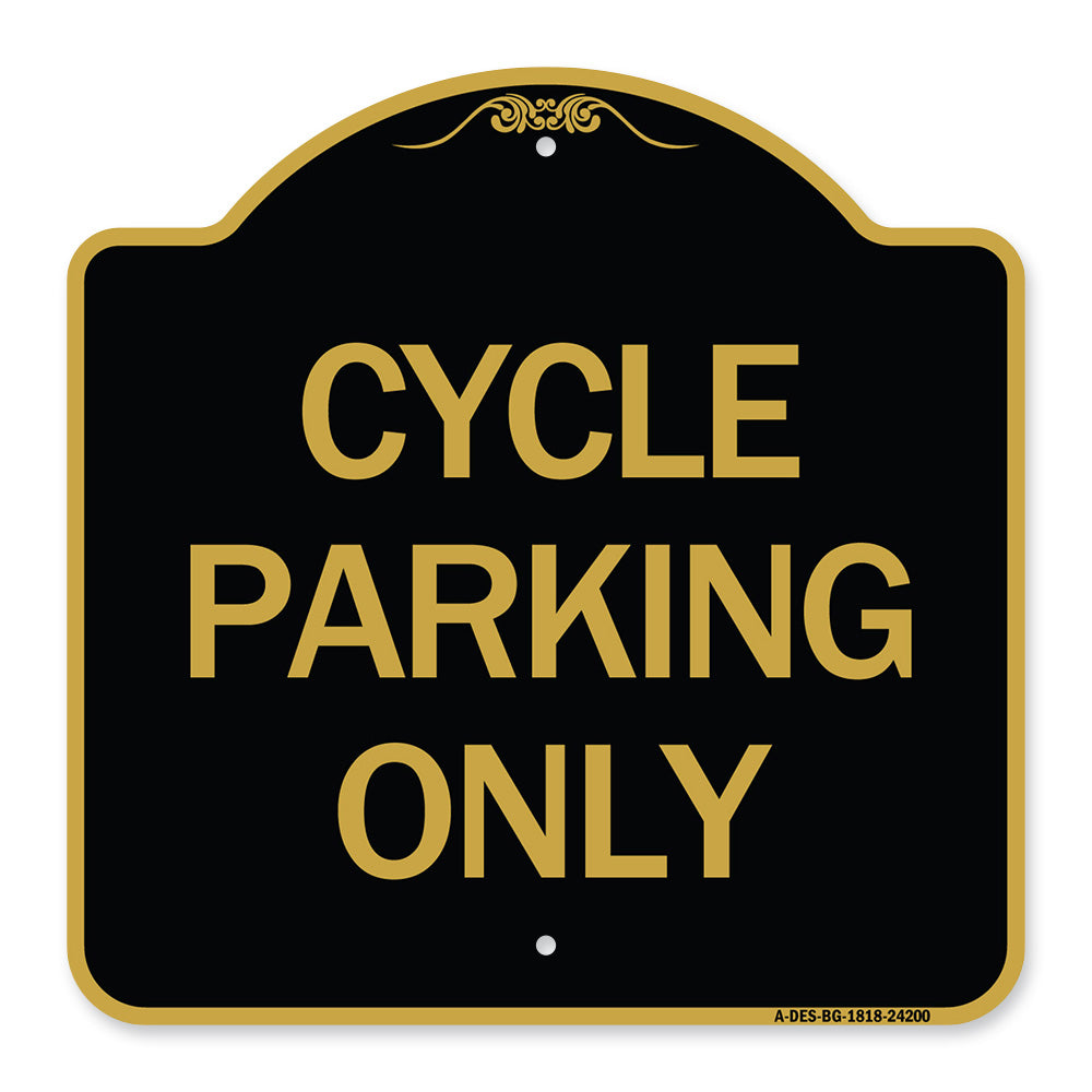 Cycle Parking Only