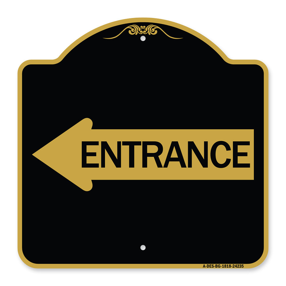 Left Arrow Entrance