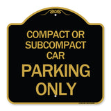 Compact or Subcompact Car Parking Only