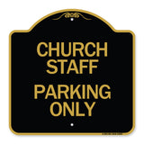 Church Staff Parking Only
