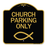 Church Parking Only (Symbol)